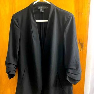 Rachel Zoe size large 3/4 length sleeve blazer